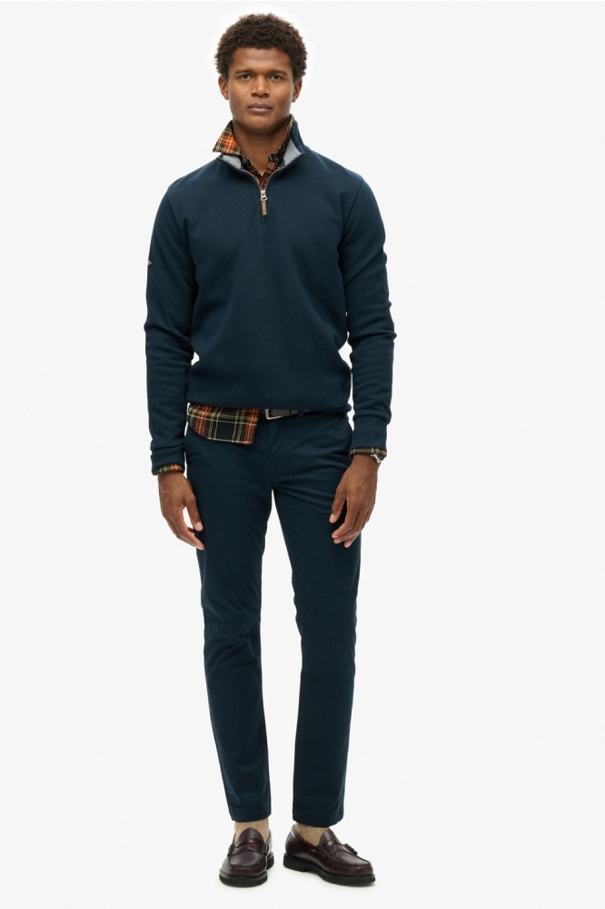 CORE PIQUE HALF ZIP M2014078A Eclipse Navy